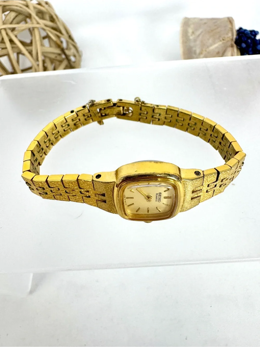 Vintage Seiko Quartz Ladies' Cocktail Watch - New Battery